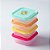 CONJUNTO DE POTES PLÁSTICOS SMILEY WORLD 650ml. 4 UNIDADES - Imagem 3