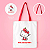 Ecobag Sacola Retornável Hello Kitty Original Miniso - Imagem 2