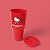 Copo Hello Kitty BPA Free Original Sanrio Miniso - Imagem 2
