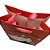 SACOLA DE PAPEL PRESENTE - SANRIO (HELLO KITTY) VERMELHA TAMANHO:20X15X10 - Imagem 2