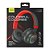 HEADFONE BLUETOOTH COM LUZ DE LED MODELO 2101 COR PRETO E VERMELHO - Imagem 1