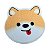 TAPETE MACIO COLEÇÃO ROSTO DE ANIMAIS SHIBA INU 60 X 60 CM. - Imagem 1