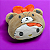 Almofada Formato De Cabeça Sanrio Hello Kitty Miniso Macia - Imagem 2