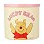 PORTA LENÇOS DE PAPEL REDONDO COLEÇÃO DISNEY URSINHO POOH 13X13 CM. - Imagem 1