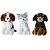 CACHORRO DE PELÚCIA (16CM) - Imagem 1