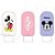 CONJUNTO DE FRASCOS PARA VIAGEM COLEÇÃO DISNEY 100 COLLECTION MICKEY 3 PÇS. 60 ML.CADA. - Imagem 1