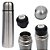 Garrafa Termica 500ml. Aço Inox Cor Prata - Imagem 2