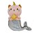 Pelúcia: Gato Sereia Amarelo 54cm - Imagem 1