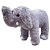 Pelúcia: Elefante Cor Cinza 24cm. - Imagem 1