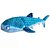 PELUCIA EM FORMATO DE TUBARÃO BALEIA SEA SERIES TAMANHO 61CM. - Imagem 1