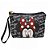 Necessaire Retangular  Minnie Mouse Cor Preta Tam.20x15cm. - Imagem 1