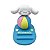 SUPORTE PARA CELULAR DE MESA SANRIO CINNAMOROLL CIRCUS AZUL. - Imagem 3