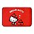 TAPETE SANRIO COLEÇÃO HELLO KITTY COM MAÇÃ NA CABEÇA 60X40 . - Imagem 1