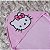 TOALHA COM CAPUZ MODELO SANRIO HELLO KITTY TAMANHO 70X70 CM. - Imagem 1