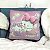 Almofada Super Macia Hello Kitty com Laço Rosa Sanrio Miniso - Imagem 4