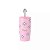 COPO DE AÇO INOX COM CANUDO COLEÇÃO DISNEY GATA MARIE 530 ML. - Imagem 1