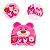 KIT DE MINI BORRACHAS ESCOLAR COLEÇÃO DISNEY LOTSO 4 PÇS. - Imagem 4