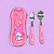 Kit Talheres Infantil My Melody Sanrio Miniso Original com Estojo - Imagem 6