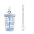 COPO TUMBLER COM CANUDO E ALÇA COLEÇÃO SANRIO CINNAMOROLL 535 ML. - Imagem 1