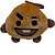 CHAVEIRO DE PELÚCIA COLEÇÃO BT21 SHOOKY 9 CM. - Imagem 1