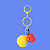 Chaveiro BT21 Tata Com Luz Led Original Licenciado Miniso - Imagem 5