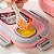 BENTO BOX COM TALHER LUNCH BOX ROSA 1200 ML.TAMANHO 19 X 13 X 10 CM. - Imagem 2