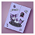 Espelho de Mesa Triplo Dobrável Kuromi Sanrio Oficial Miniso - Imagem 6