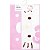 TAPETE ANTIDERRAPANTE COLEÇÃO SANRIO HELLO KITTY ROSA MINISO 60X40CM - Imagem 2