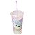 COPO PLÁSTICO COM CANUDO STAR WARS BABY YODA 500 ML. 23 X 9 CM. - Imagem 4