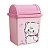 LIXEIRA DE MESA COM TAMPA BASCULANTE MIKKO MINISO 13X10X6CM. - Imagem 1
