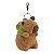 Chaveiro Capivara Pelúcia Com Mochila Tartaruga Miniso - Imagem 4