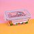 POTE DE VIDRO PARA MARMITA MODELO SANRIO HELLO KITTY 570ML AZUL MINISO - Imagem 6