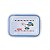 POTE DE VIDRO PARA MARMITA MODELO SANRIO HELLO KITTY 570ML AZUL MINISO - Imagem 2