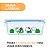 POTE DE VIDRO PARA MARMITA MODELO SANRIO HELLO KITTY 570ML AZUL MINISO - Imagem 5