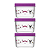 Kit 3 Potes Hello Kitty Sanrio Miniso Original BPA Free - Imagem 1