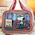 Bolsa Organizador Necessaire Snoopy Miniso Original Viagem - Imagem 11