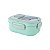 BENTO BOX COM TALHER LUNCH BOX VERDE MINISO 1200 ML.TAMANHO 19 X 13 X 10 CM. - Imagem 1