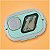 BENTO BOX COM TALHER LUNCH BOX VERDE MINISO 1200 ML.TAMANHO 19 X 13 X 10 CM. - Imagem 2