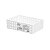 CAIXA DE ARMAZENAMENTO EMPILHÁVEL BRANCO MINISO 21 X 14 X 6,2 CM. - Imagem 1