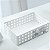 CAIXA DE ARMAZENAMENTO EMPILHÁVEL BRANCO MINISO 21 X 14 X 6,2 CM. - Imagem 4