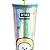 COPO DE CAMADA DUPLA COM CANUDO COLEÇÃO BT21 CHIMMY MINISO - Imagem 10