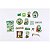 ADESIVO DECORATIVO COLEÇÃO MINISO ONE PIECE ZORO 15 PEÇAS - Imagem 2
