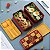 BENTO BOX COM TALHERES E 2 DIVISÓRIAS MINISO HARRY POTTER GRYFFINDOR 1000 ML. - Imagem 2