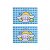 JOGO AMERICANO SANRIO CINNAMOROLL MINISO 2 PEÇAS 30 X 45 CM. - Imagem 1