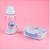 CONJUNTO BENTO BOX 360 ML. COM GARRAFA 450 ML. DISNEY STITCH ALOHA ! MINISO - Imagem 4