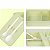 BENTO BOX RETANGULAR COM TALHERES DE 1200 ML. VERDE MINISO. - Imagem 3
