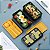 BENTO BOX COM TALHERES HARRY POTTER HUFFLEPUFF  1000 ML. MINISO - Imagem 2