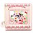 BLOCO ANOTAÇÕES SANRIO COM QUADRO DE MONTAGEM MINISO ROSA 64 FOLHAS - Imagem 1