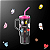 Copo Caneca BT21 UNIVERSTAR MINISO 1250ml Com Tampa Infusora - Imagem 5