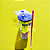Copo Miniso BT21 Tata Original 800ml com Tampa e Canudo - Imagem 10